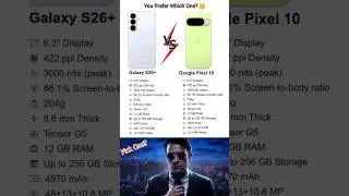 Galaxy S26+ vs Pixel 10 😱 Full Comparison | Pick which one? 🤔