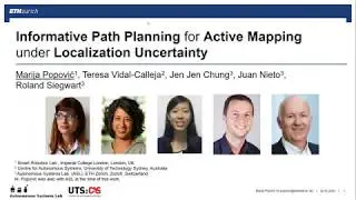 Informative Path Planning for Active Field Mapping under Localization Uncertainty