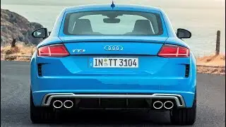Blue Audi TTS Coupe - Compact Premium Sports Car