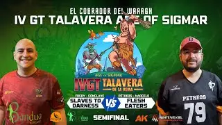 SEMIFINAL GT TALAVERA AGE OF SIGMAR. Slaves to Darkness (Fredy) VS Flesh Eaters (Marcelo)