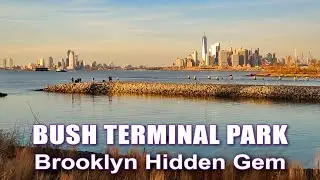 Bush Terminal Park.  A Hidden Gem In Brooklyn, New York!