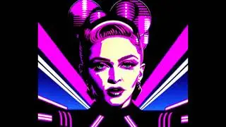 Madonna - Frozen (SYNTHWAVE cover version with original vocals)