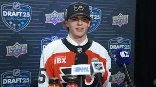 2025 NHL Draft Media Availability - Jack Nesbitt (12th Overall, Philadelphia Flyers)