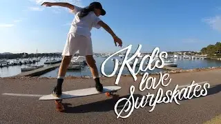 Kids love surfskates