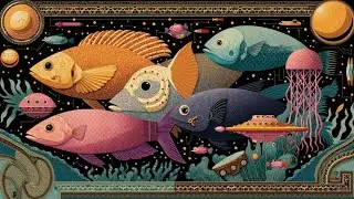 Mystical Deep Sea Fantasy Landscape Music Relaxing Underwater World Ambient Sound