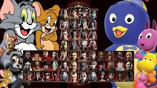 Mortal Kombat 9 - TOM & JERRY & BACKYARDIGANS - Expert Tag Ladder - Gameplay @(1080p) - 60ᶠᵖˢ ✔