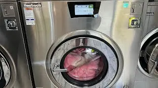 Huebsch 80lbs Galaxy Touch - Bedding 104°F with Extra Rinse (full cycle)
