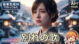 別れの歌【音楽生成AIで作ってみた】＃1779 #AcousticEnka