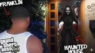 Franklin Survived Haunted House in GTA 😨 | Malayalam Gameplay