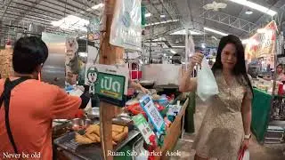 [4.K] Walking to Asok Ruam Sab market and Asok BTS station