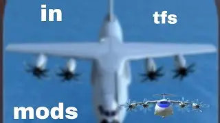 i download a mod plane jets and everything in TFS!!! #turbopropflightsimulator 