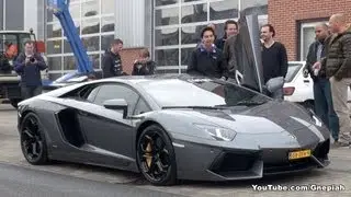 Lamborghini Aventador LP700-4 - SOUND!!