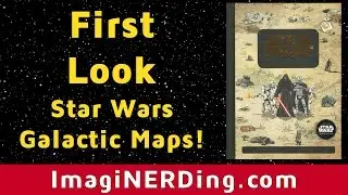 Star Wars Galactic Maps Book First Look! Star Wars Geography Explained