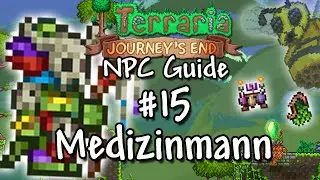 🌳 Terraria NPC Guide #15 | Der Medizinmann | Spawn, Funktionen, Handel und Trivia 🦎