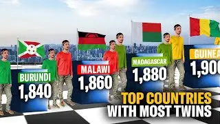 These Countries Have The Most Pairs Of Twins In The Entire World (HALF THE COUNTRY IS TWINS!?)