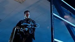 Terminator's minigun.