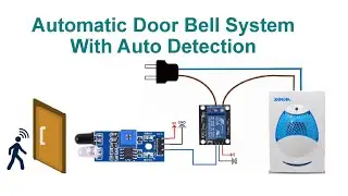 Automatic Door Bell System With Auto Detection | Code & Circuit | Proteus Simulation