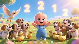 Farm Fun Counting Time 🐄 | Learn Numbers Song for Kids | Sing Along