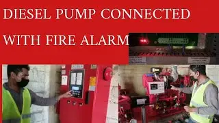 Fire Alarm Connect Fire Fighting Pump | Diesel Pump Alarm Connect | Fire Pump Alarm Cable Contact