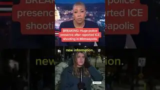 BREAKING: Huge police presence after reported ICE shooting in Minneapolis