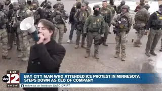 Bay City man resigns CEO role after ICE shooting comments