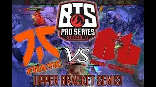 #dota2 | Upper Bracket Semis!! Fnatic Vs Army Geniuses | BTS PRO SERIES 13 SEA!
