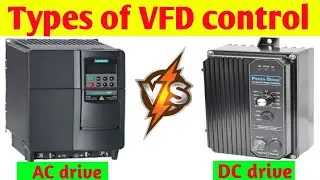 vfd motor control, types of vfd drives,VFD Basics IGBT inverter, @atozknowledge.