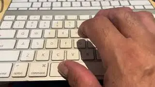 iMac Keyboard  Practice keys.