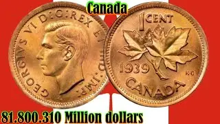 1939 Canada 1 Cent King George VI Penny &mdash; Real Value & Hidden Secrets