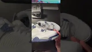 Unboxing the Jordan 4 Retro Midnight Navy #jordan4 #midnightnavy #sneakers