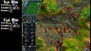 Settlers 3 - Iron Mine & Coal Mine - Asia
