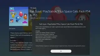 Fall Guys - More Free Content Through PS Plus! - Space Cats Pack - Costumes, Celebration & Kudos!!