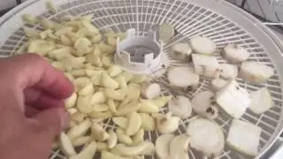 How to make your own organic garlic powder.