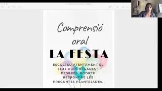 Comprensi&oacute; oral - LA FESTA