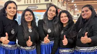 Fusion dance |Global village| Dubai| Friends #fusiondance #danceperformance #hindi #malayalam #garba