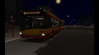 [OMSI2] 101-Metro Mlociny Solaris Urbino 18 E3 Voith MZA #8121