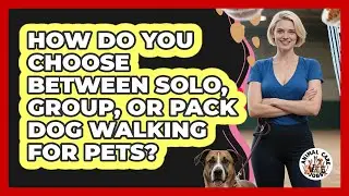 How Do You Choose Between Solo, Group, Or Pack Dog Walking For Pets? - Animal Care Jobs