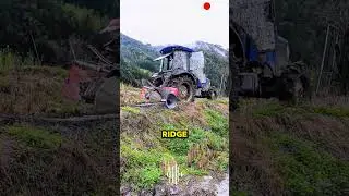 Integrated mechanized ridge building machine #mechanical #technology #invention #explore #knowledge