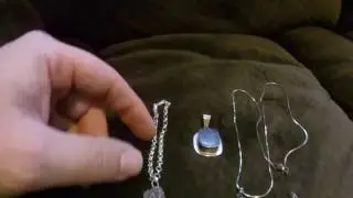 Thrift Stores - Getting Freebies and Sterling Silver Jewelry