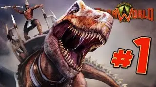 REAL TIME DINOSAURS! - Paraworld Skirmish Match Gameplay || Ep1