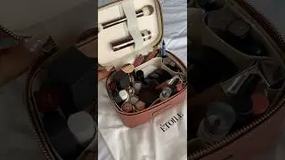 Unboxing my new @Etoilecollective mini vanity case in Ginger brown 🤎#vanity #makeupbag  #makeup