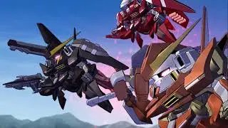 SD Gundam G-Generation Wars - Gundam Throne Zwei All Animations