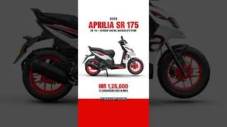 All-New Aprilia SR 175 &ndash; Worth ₹1.33 Lakh? 🤯 #apriliasr175 #sr175