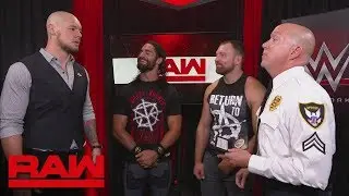 Dean Ambrose & Seth Rollins consider pressing charges against Baron Corbin: Raw, Sept. 10, 2018