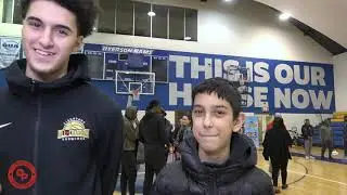 Drew Ebanks interviews Drake-bound Okay Djamgouz at the Signature All-Canadian Game