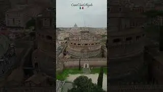 Castel Sant&rsquo;Angelo 🇮🇹 &ndash; Rome&rsquo;s Fortress of Secrets #italy #travel  #drone