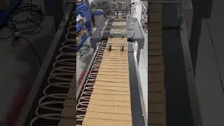 paper bag friction conveyor system feeding machine