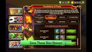 Hero Wars &mdash; Foundations of Power, Titan Skin Stone Event
