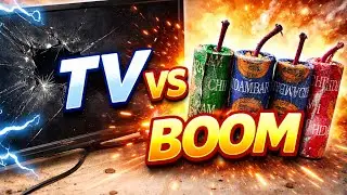 TV vs boom 💥| End तक देखना?🤯.