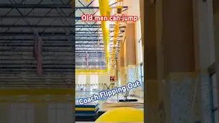 Coach Flipping out on Deck! - land somersault - MRDC RIPFEST
